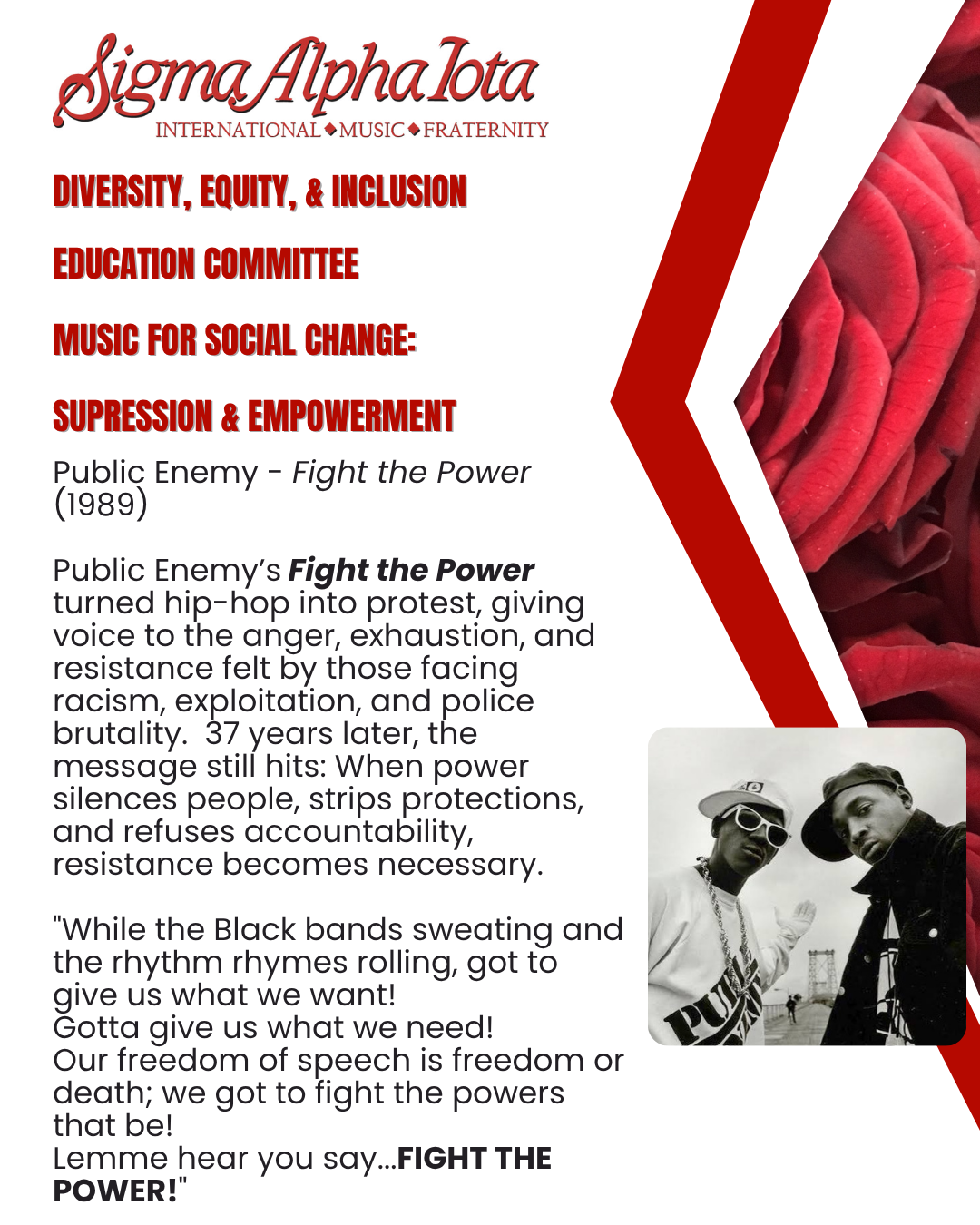 SAI Music for Social Change