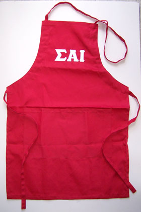 Lettered Apron